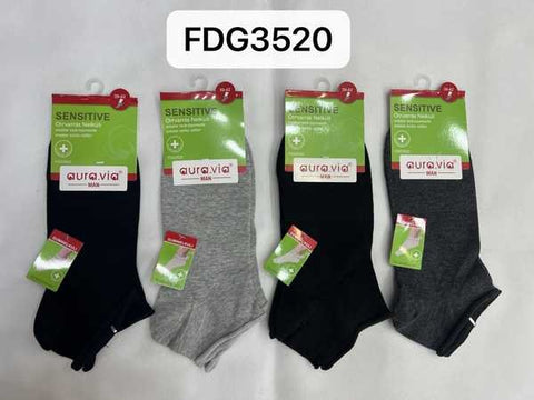 Men‘s solid color ankle socks 30-Pack FDG3520-720