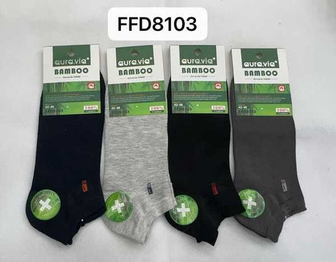 Men‘s  alphabet pattern bamboo socks 30-Pack FFD8103-720