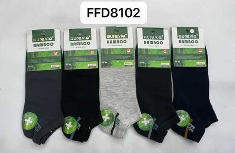 Men‘s  small pattern bamboo socks 30-Pack FFD8102-720