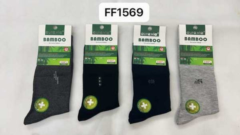 Men‘s small pattern bamboo socks 30-Pack FF1569-360