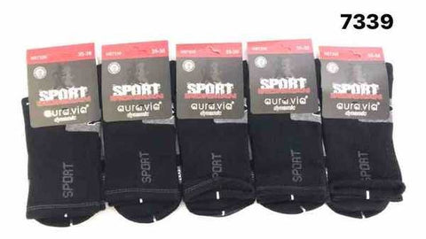 Women‘s black sport socks 30-Pack NS7339-360