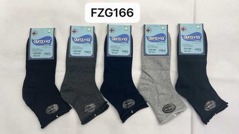 Men‘s solid color loose socks 30-Pack FZG166-S-720