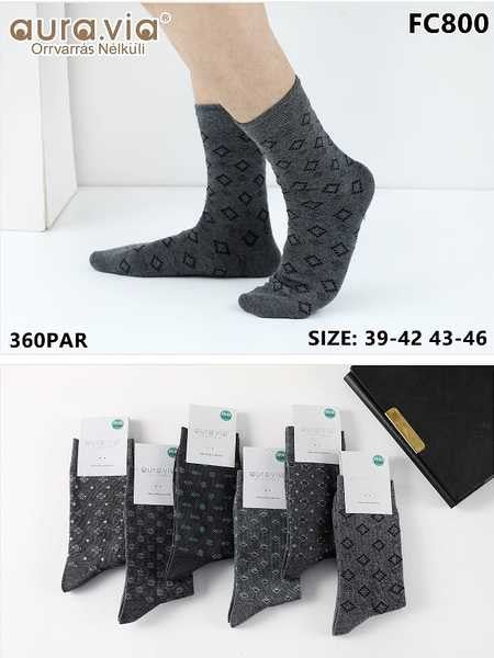 Men‘s small pattern socks 30-Pack FC800-360