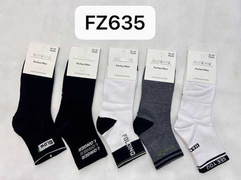 Men‘s alphabet pattern socks 30-Pack FZ635-720