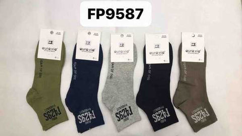 Men's alphabet pattern socks 30-Pack FP9587-720