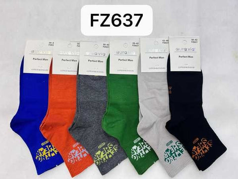 Men's alphabet pattern socks 30-Pack FZ637-720