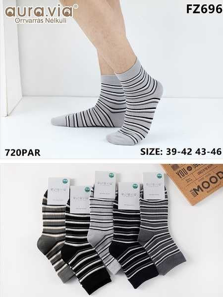 Men's striped pattern socks 30-Pack FZ696-720