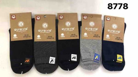 Men's small pattern label socks 30-Pack FPX8778-360