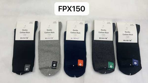 Men's small pattern label socks 30-Pack FPX150-360