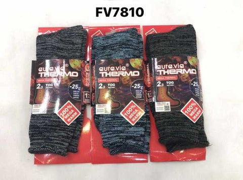 Men‘s striped pattern heating socks 30-Pack FV7810-1-240